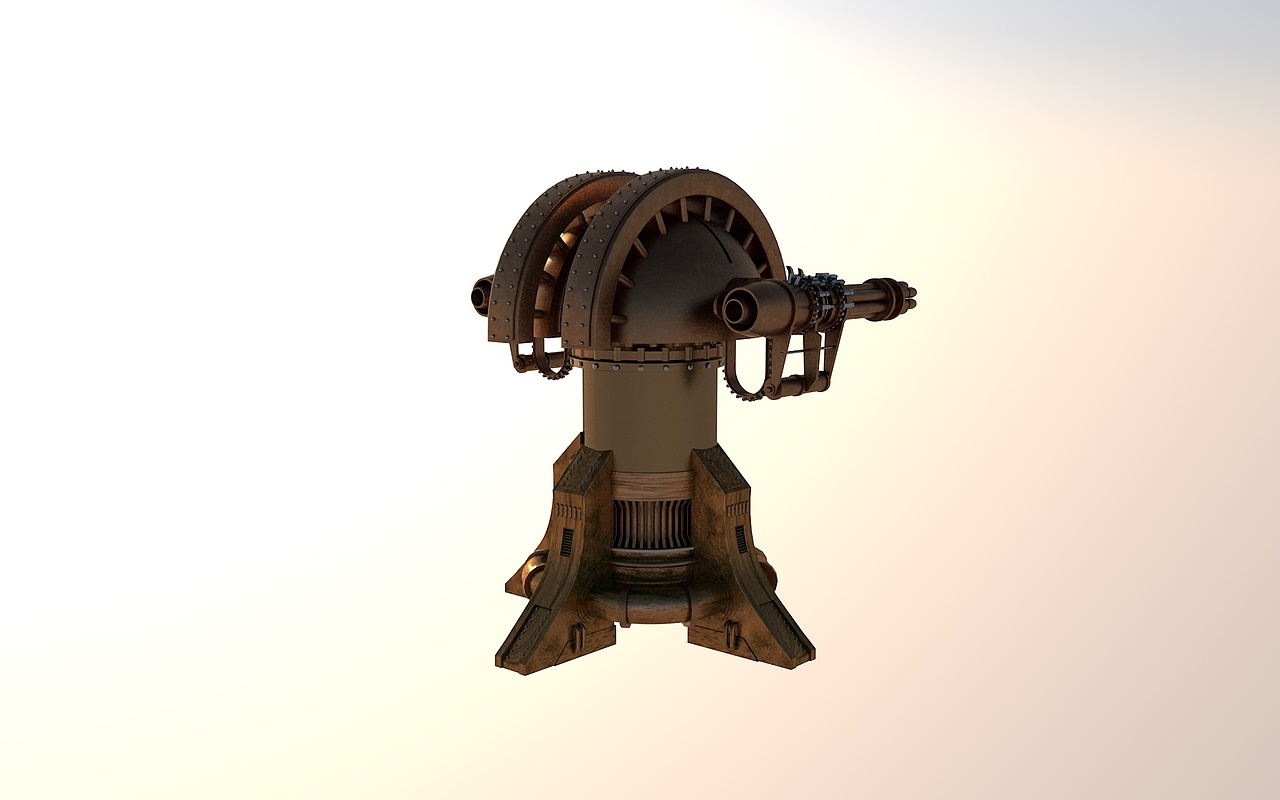 童年回忆之红色警戒2-尤里篇:盖特机炮