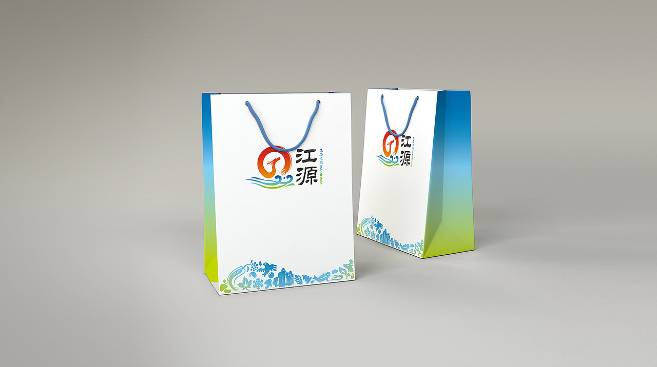 江源城市VI设计, VI视觉识别系统, LOGO,城市vi