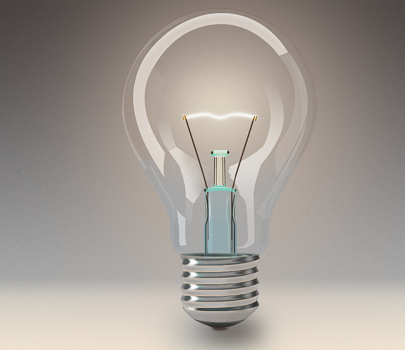 photoshop 灯泡 超写实鼠绘