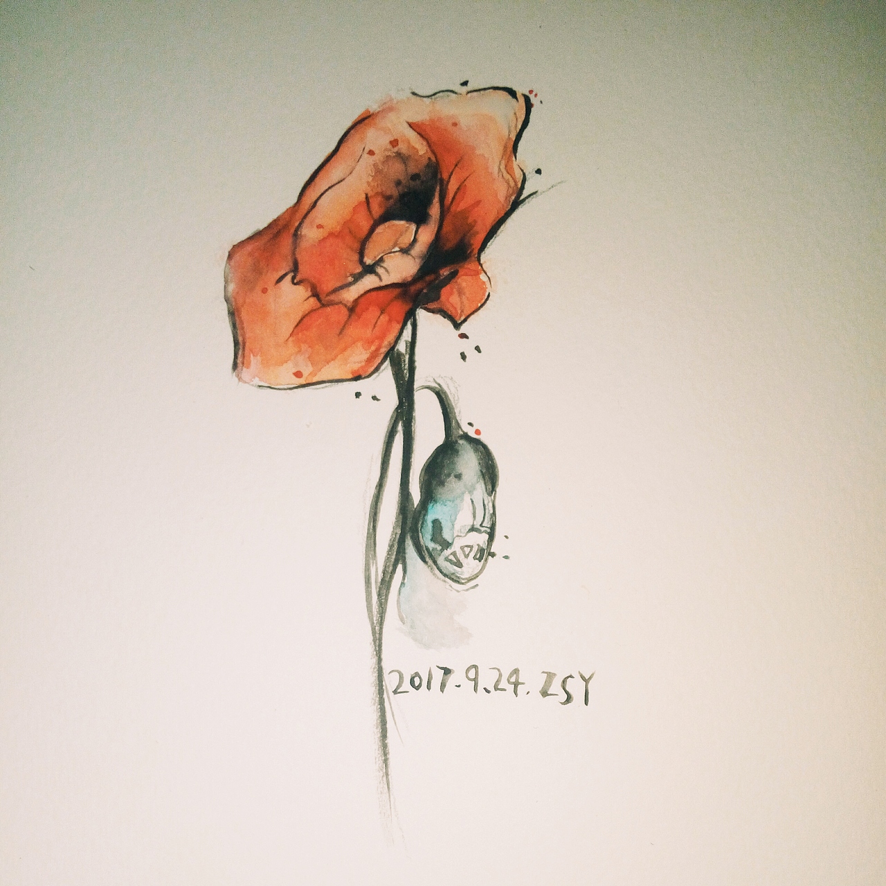 花和叶（图ZOTI0NjkwOTY=） - 创作习作 - 站酷设计师偶记原创素材 - 站酷ZCOOL