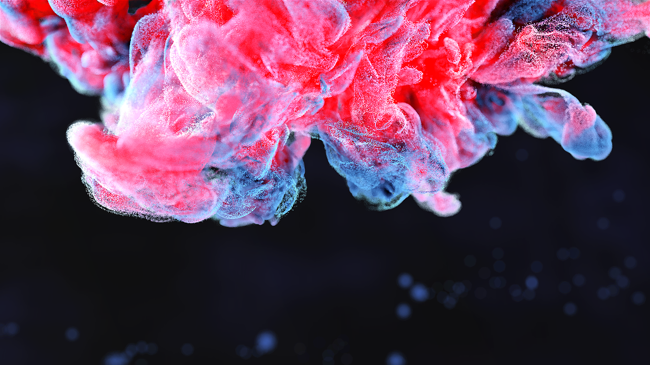 c4d xp粒子烟雾形态模拟