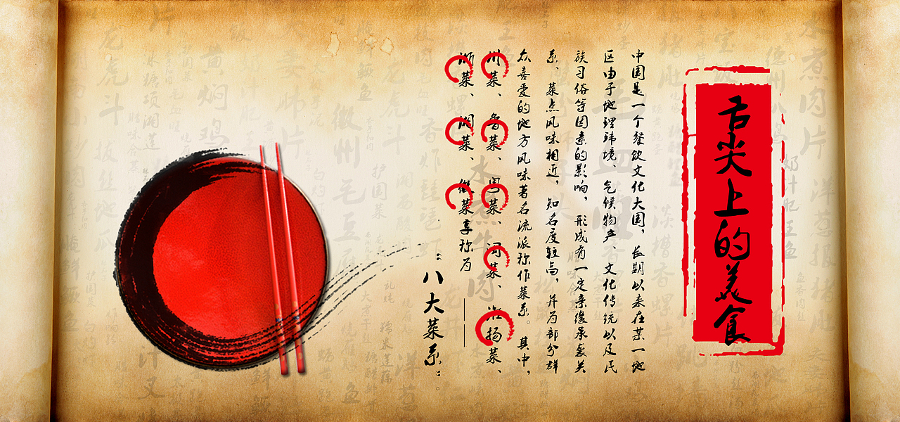 舌尖上的美食-八大菜系