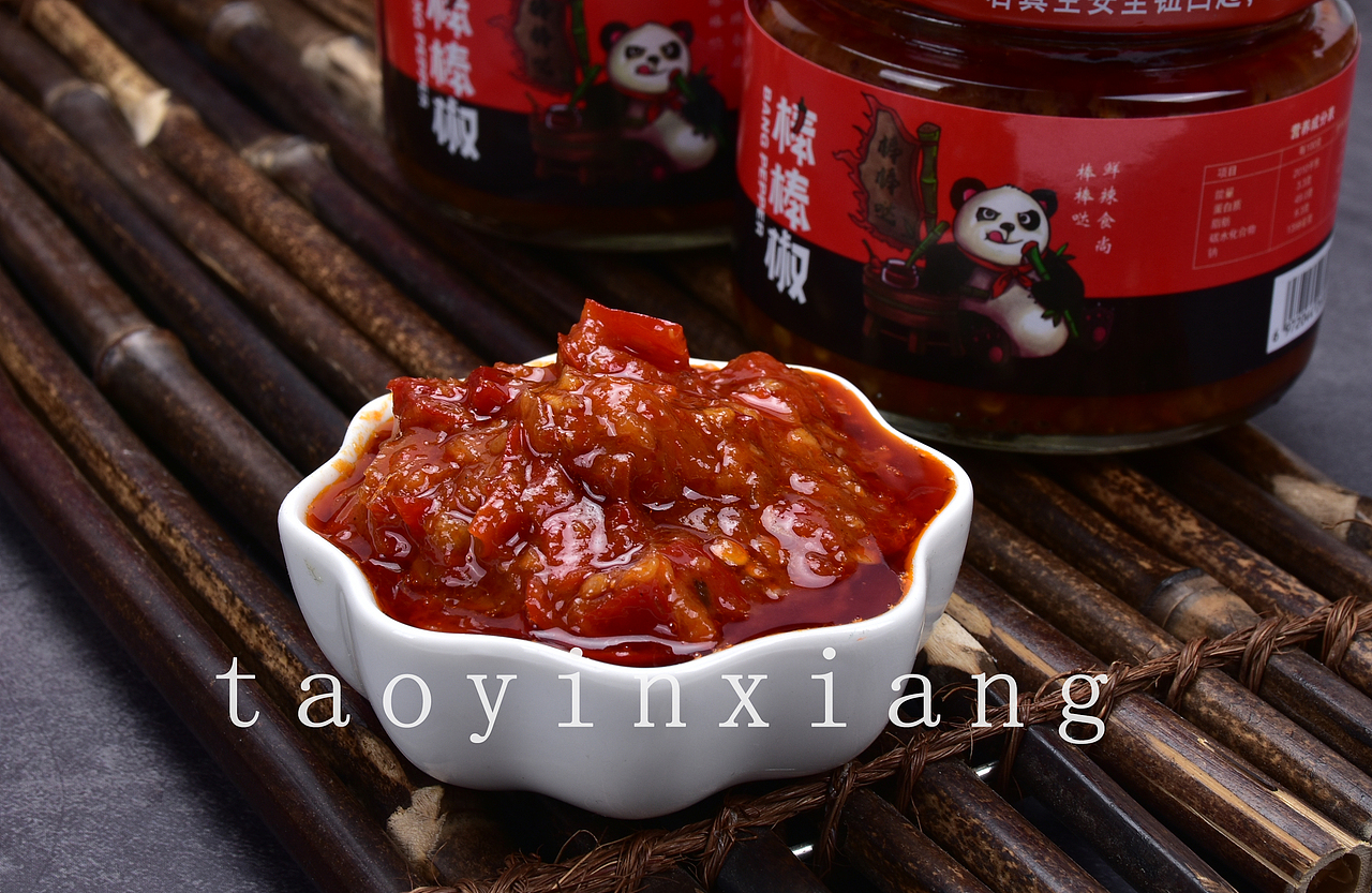 辣椒酱淘宝拍照摄影,美食产品拍摄制作