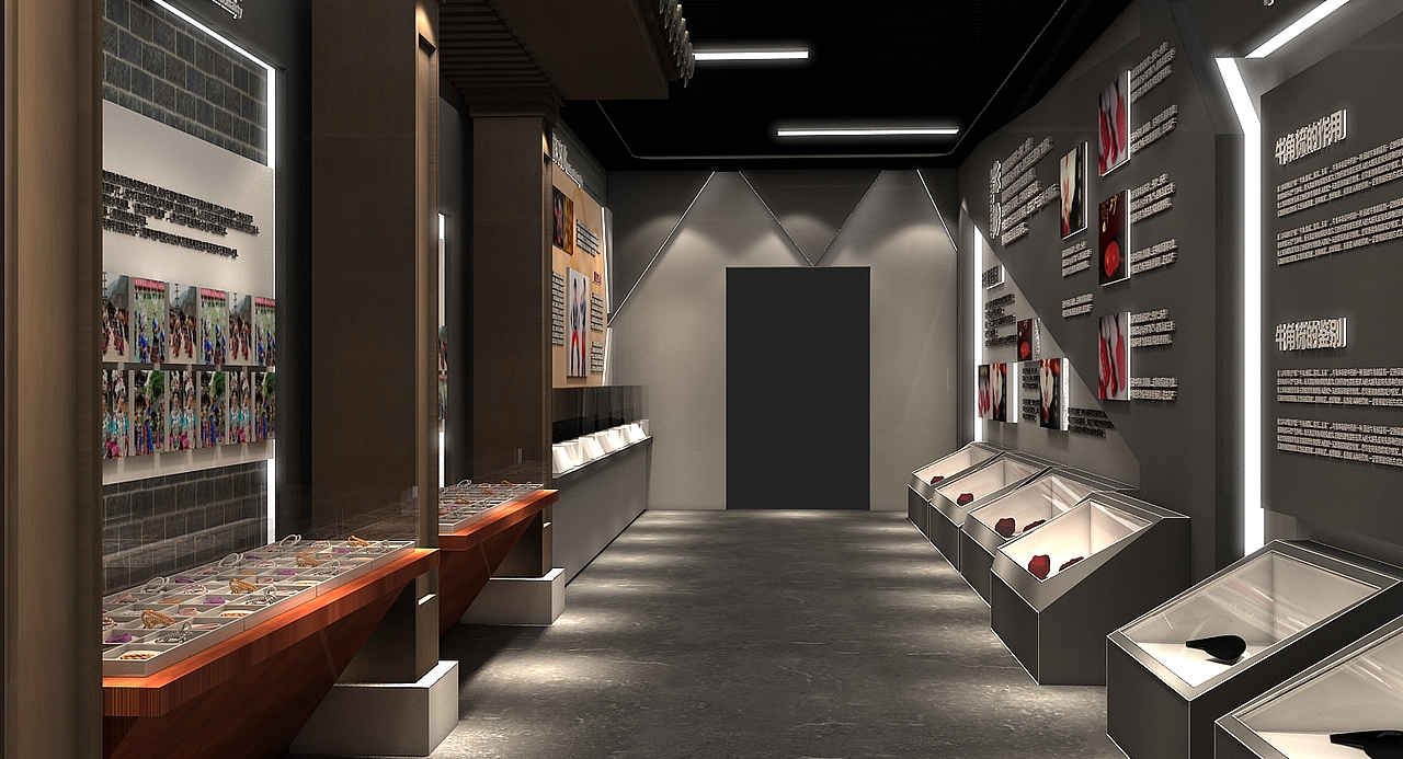 苗族文化历史展示博物馆设计3D效果图（图ZMjQwMjAxNTMy） - 展陈设计 - 站酷设计师3D设计师NG男原创素材 - 站酷ZCOOL