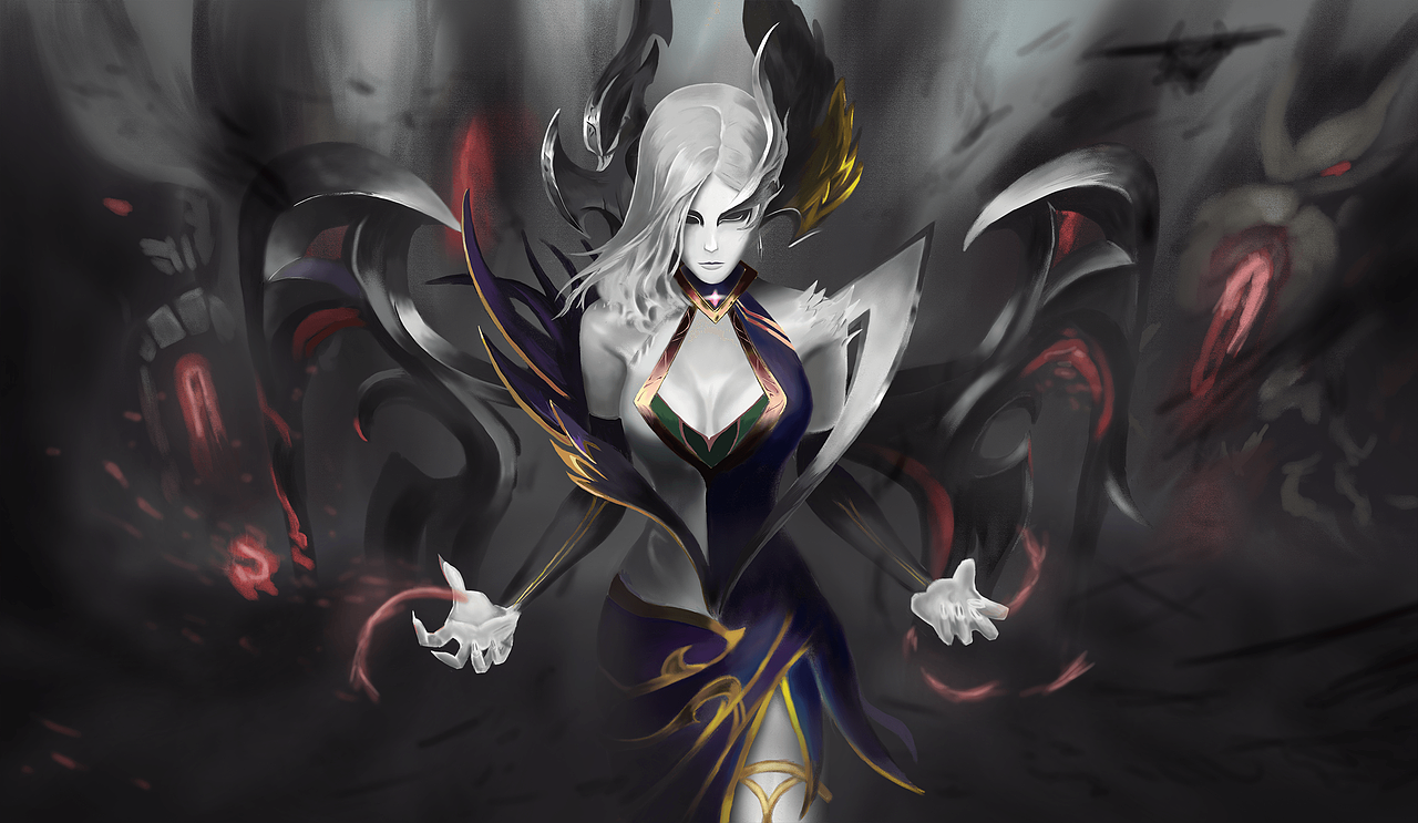 莫甘娜——原画临摹