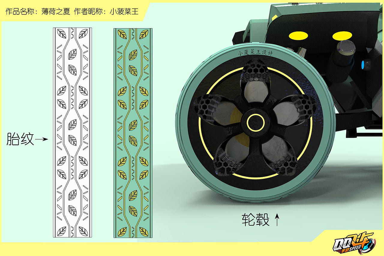 2020飞车雷诺设计赛作品-薄荷之夏