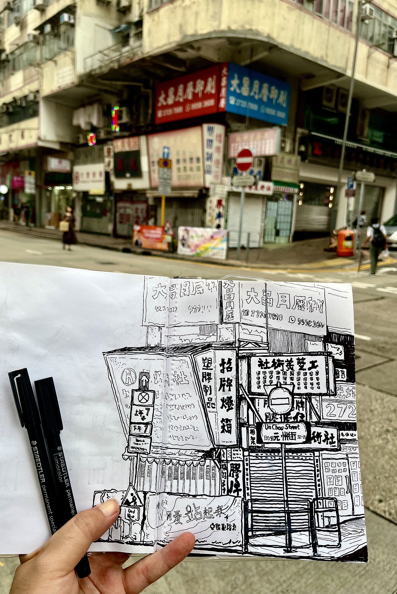 2022-2023香港&澳门速写行（图ZMzQ5NTk1MjQw） - 绘画 - 站酷设计师HSChen原创素材 - 站酷ZCOOL