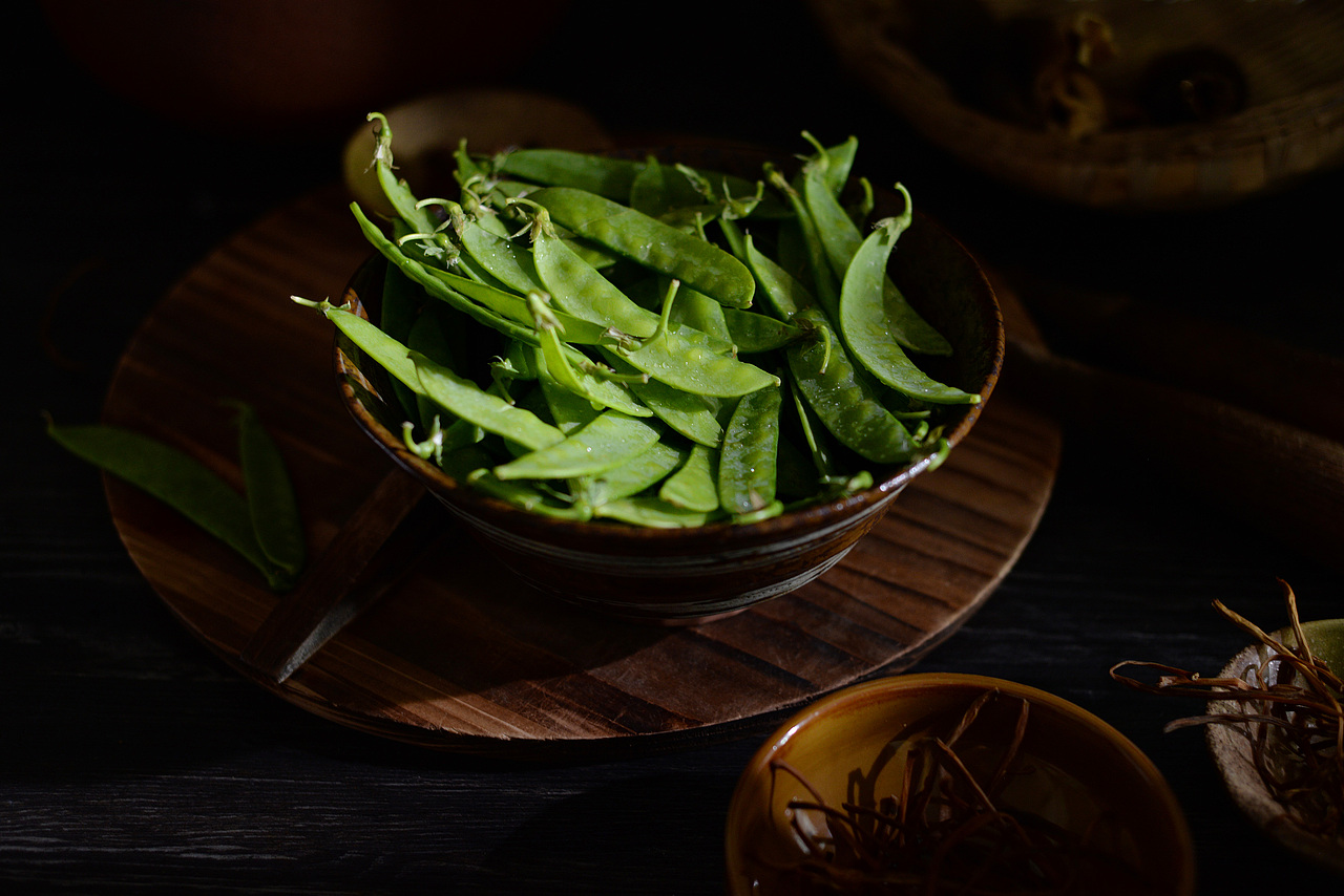 荷兰豆（图ZMjk2MDE3MTE2） - 美食摄影 - 站酷设计师重庆菜谱拍摄原创素材 - 站酷ZCOOL