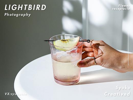 Lightbird×玻璃杯 | 电商静物玻璃水杯饮具拍摄