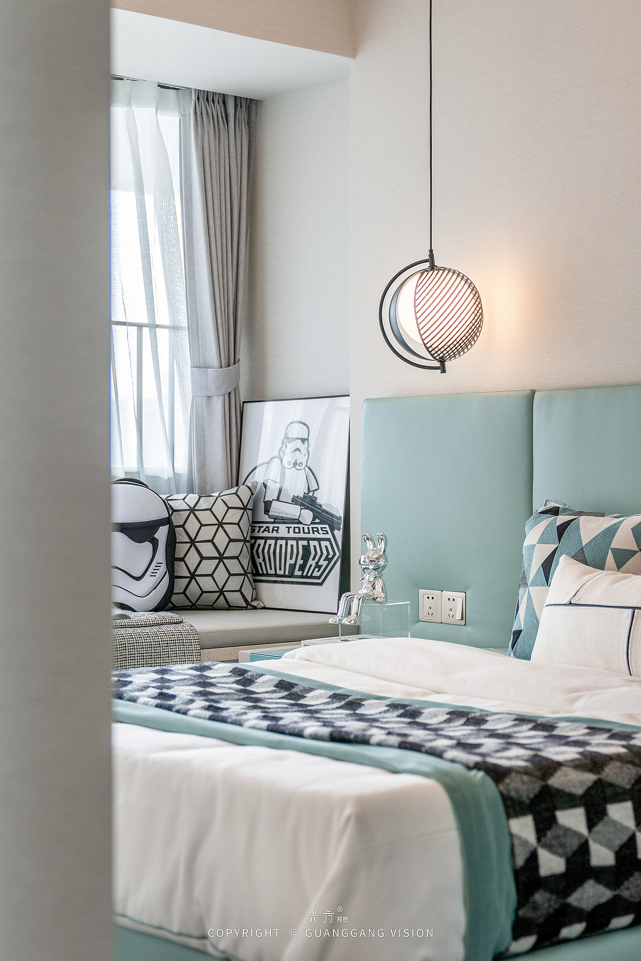 建筑空间摄影-珠海富力新天地样板房