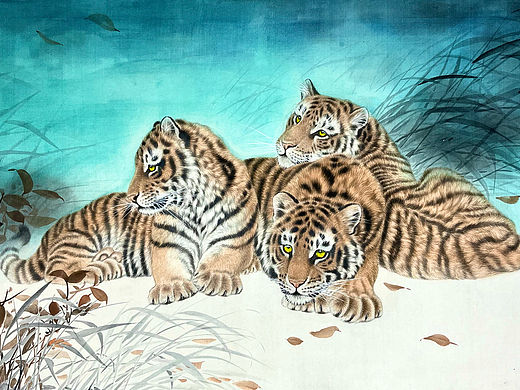三只小虎