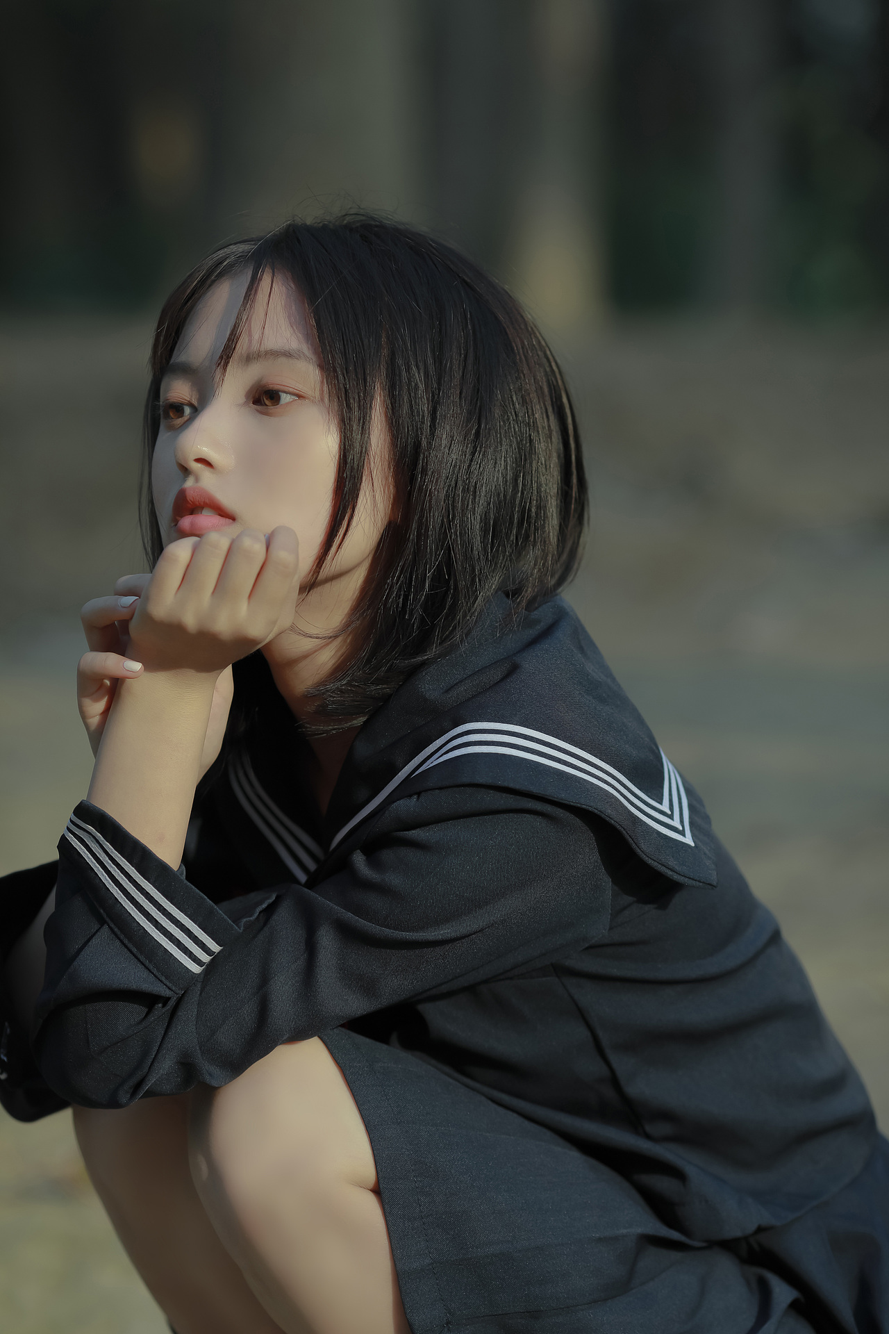 清风 夏目 远山，与你。（图ZMTg0MzU1OTky） - 人像摄影 - 站酷设计师芥茉在拍照原创素材 - 站酷ZCOOL