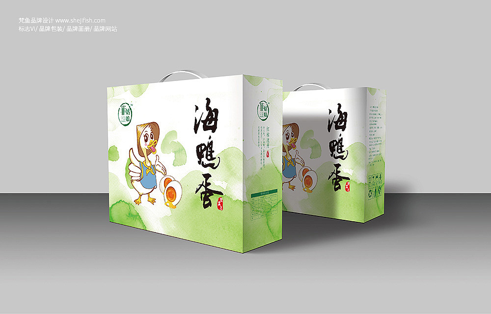 【梵鱼案例】北海海鸭蛋包装设计（图ZNjMyMzYyOTY=） - 包装 - 站酷设计师梵鱼品牌设计原创素材 - 站酷ZCOOL