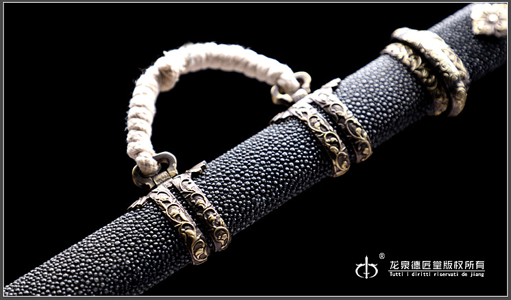 龙泉刀剑-雪影唐刀—致雅版(DJ-3381)