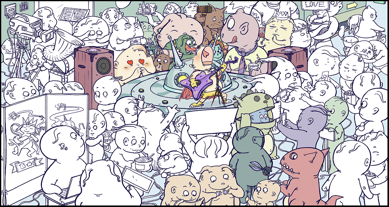 外星人小朋友的演唱会