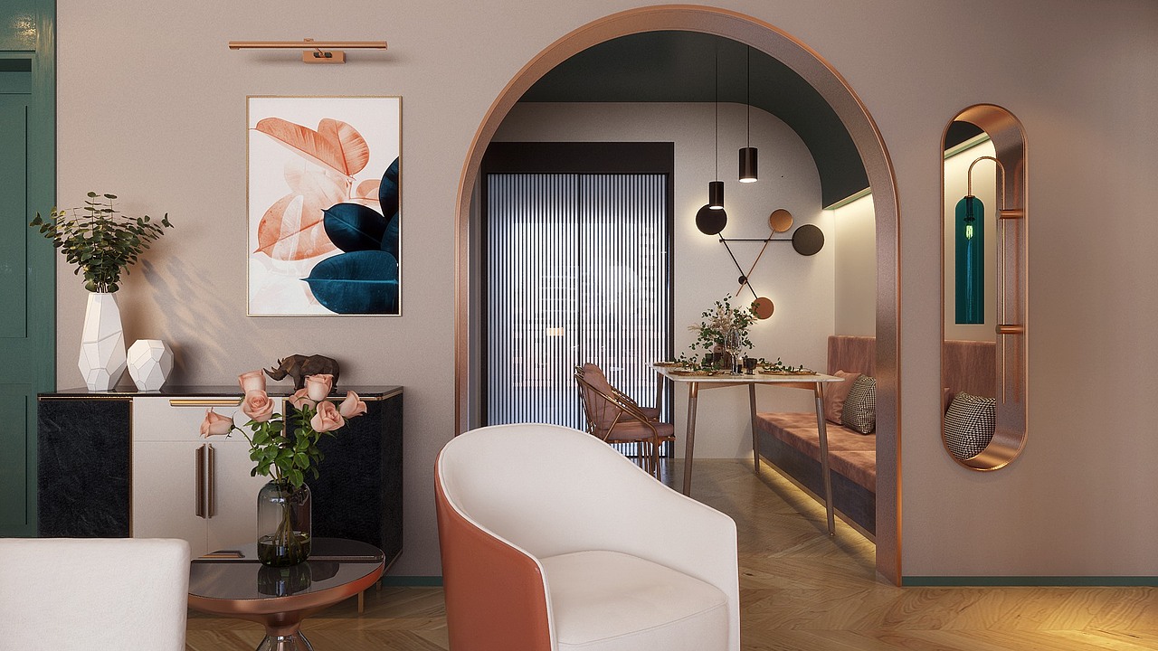 轻奢大平层（图ZMjcyNzA1NDA0） - 家装设计 - 站酷设计师小猫大人原创素材 - 站酷ZCOOL