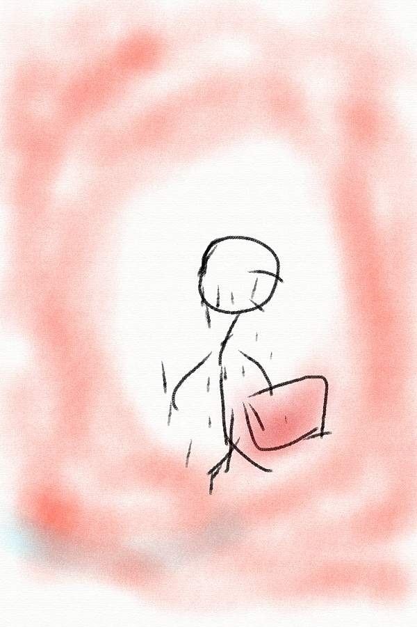 这天气，直接把人热弯（图ZNTcwMzE0ODQ=） - 儿童插画 - 站酷设计师盅盅子原创素材 - 站酷ZCOOL