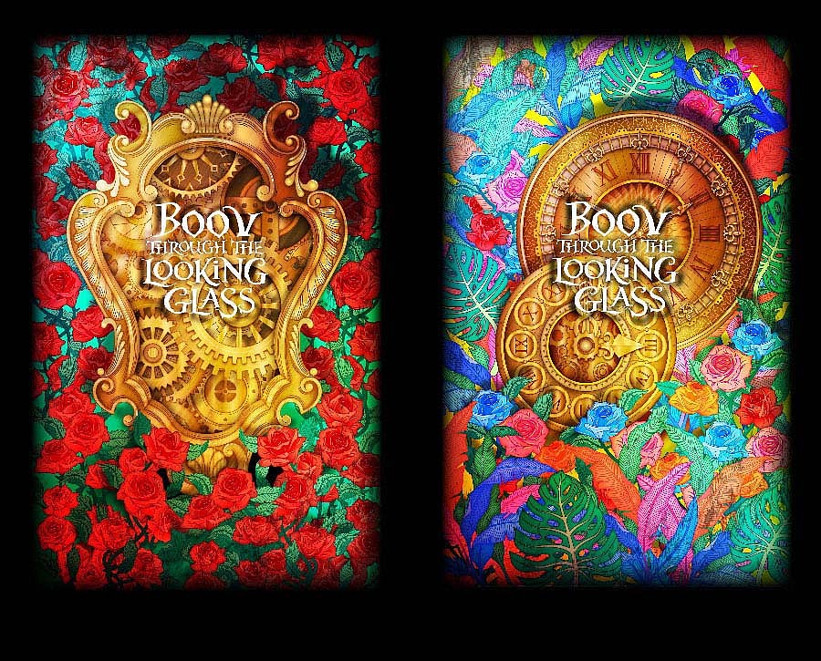 BOOV镜中奇幻秀/动态全矢量海报/预告（图ZNTgxNzQ5NjA=） - 商业插画 - 站酷设计师BOOV半格原创素材 - 站酷ZCOOL