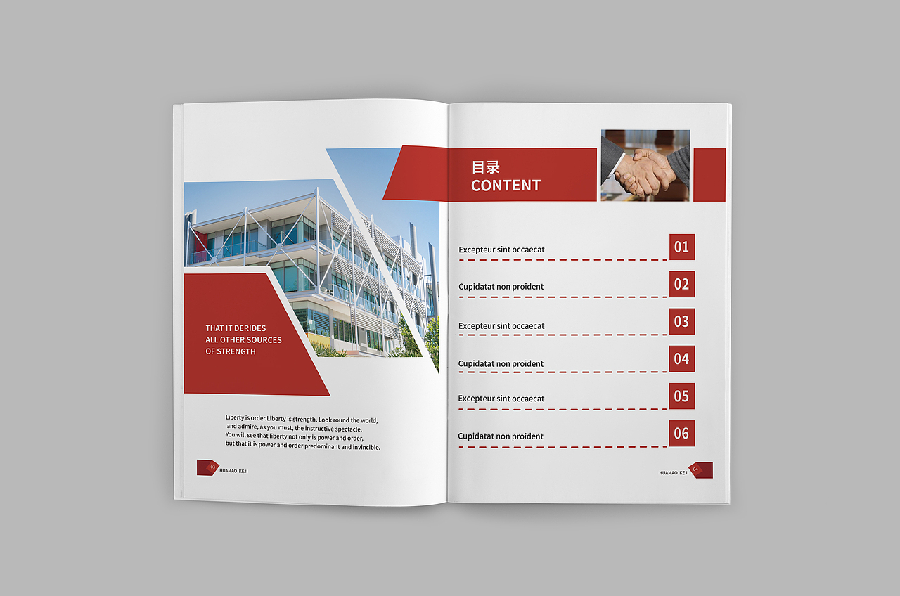红色企业画册（图ZMjM5NTkzMzgw） - 宣传物料 - 站酷设计师可乐乐可乐乐原创素材 - 站酷ZCOOL