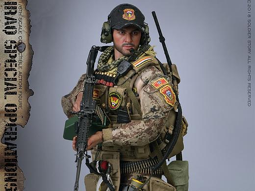 SoldierStory 新品:1/6 伊拉克特种部队ISOFM249机鎗手