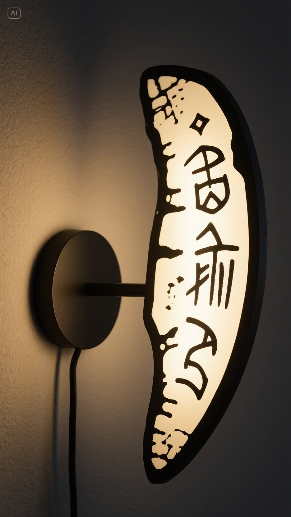 当甲骨文变成灯（图ZMzg5OTY4ODcy） - 生活用品 - 站酷设计师布拉磨的小毛驴原创素材 - 站酷ZCOOL