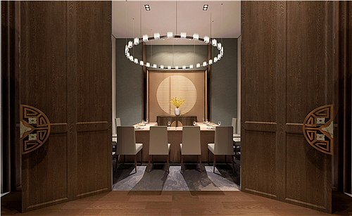 霍尔果斯金港皮草城：中哈边界上飘起了一缕金色绸带（图ZMTA5MjA1NzEy） - 家装设计 - 站酷设计师空间印象商业设计原创素材 - 站酷ZCOOL