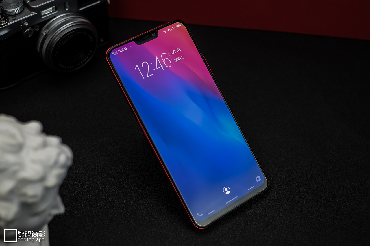 vivo x21宝石红