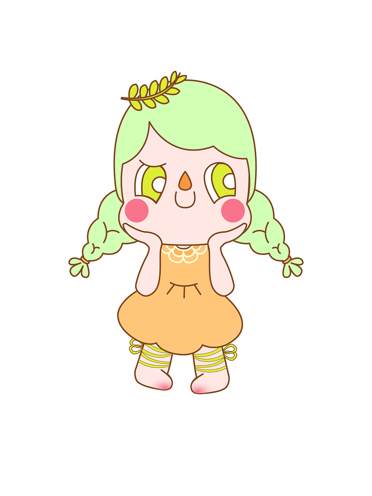 二十四节气玩偶形象及插画设计（图ZMjExNTU0MTcy） - 艺术插画 - 站酷设计师今日休息原创素材 - 站酷ZCOOL