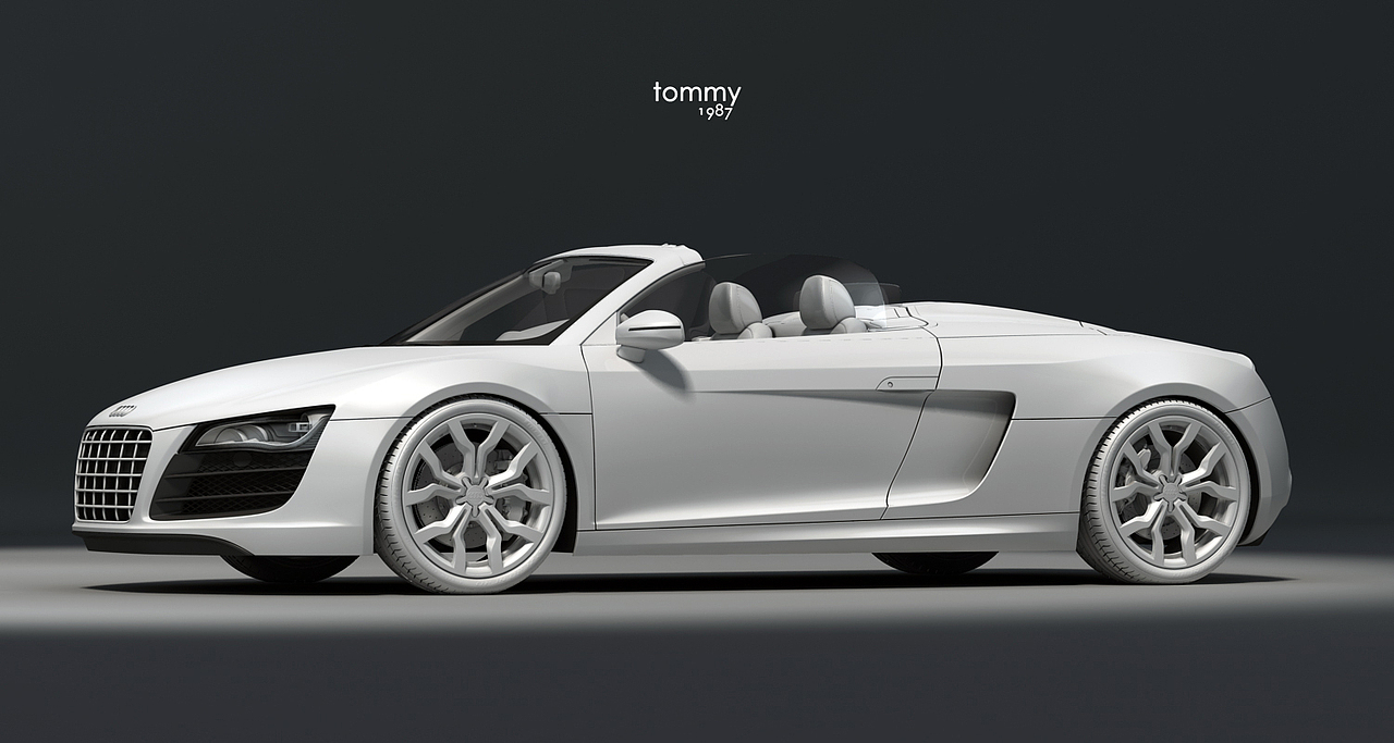Audi-R8 V10 5.2 FSI quattro Audi R8 Spyder 5.2&n(图ZNjQwODcwOA==) - 机械/交通 - 站酷设计师Tommy_林冲原创素材 - 站酷ZCOOL