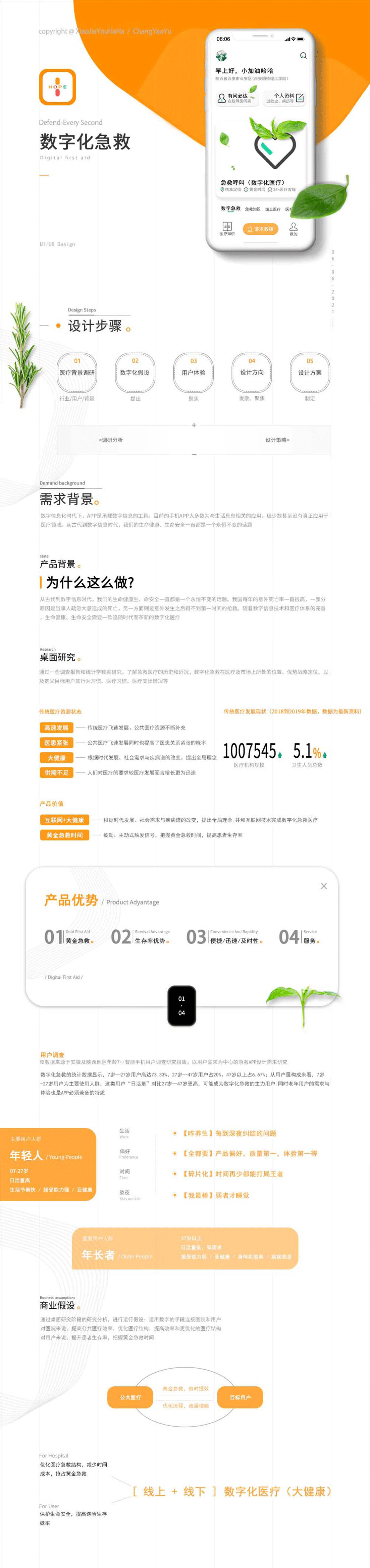 以用户需求为中心的急救APP设计