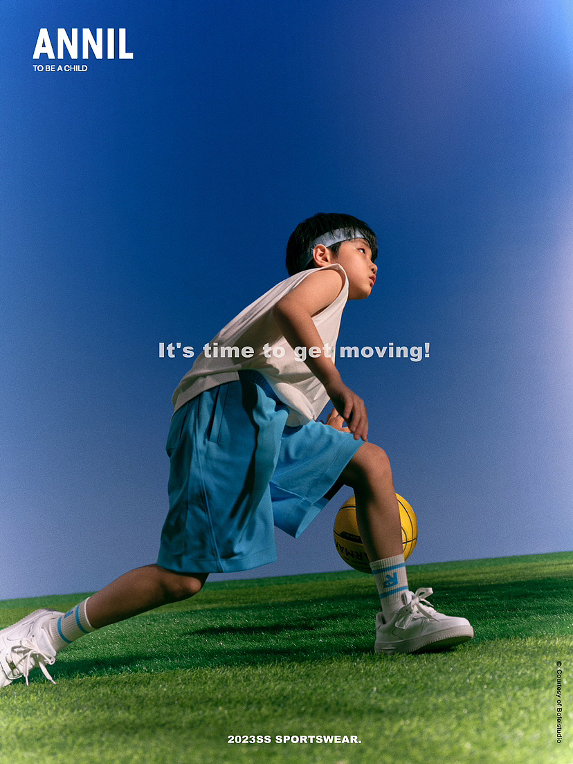 童装拍摄|ANNIL 运动专题片