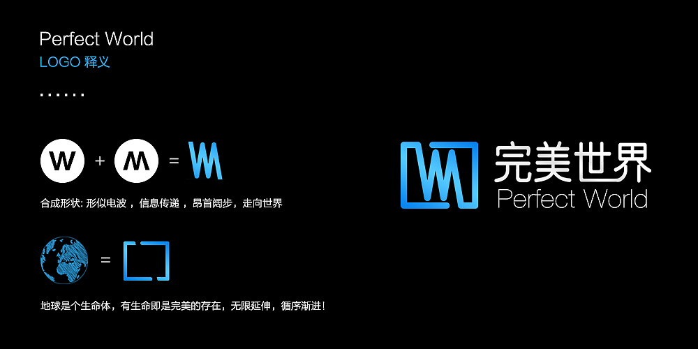 信息传递的无限延伸，环绕地球，循序渐进     简称: 完美世界