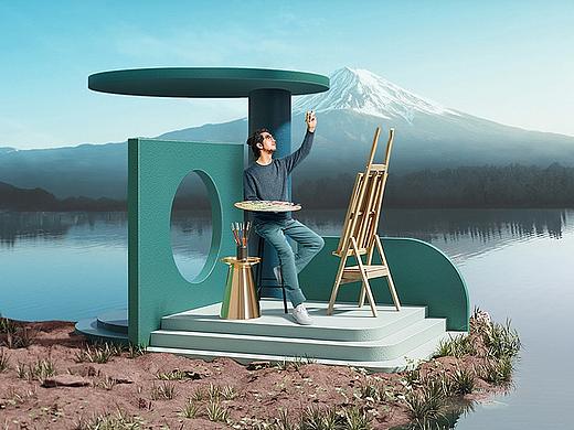 【电商设计&视频】三棵树墙漆 X 太阳实验