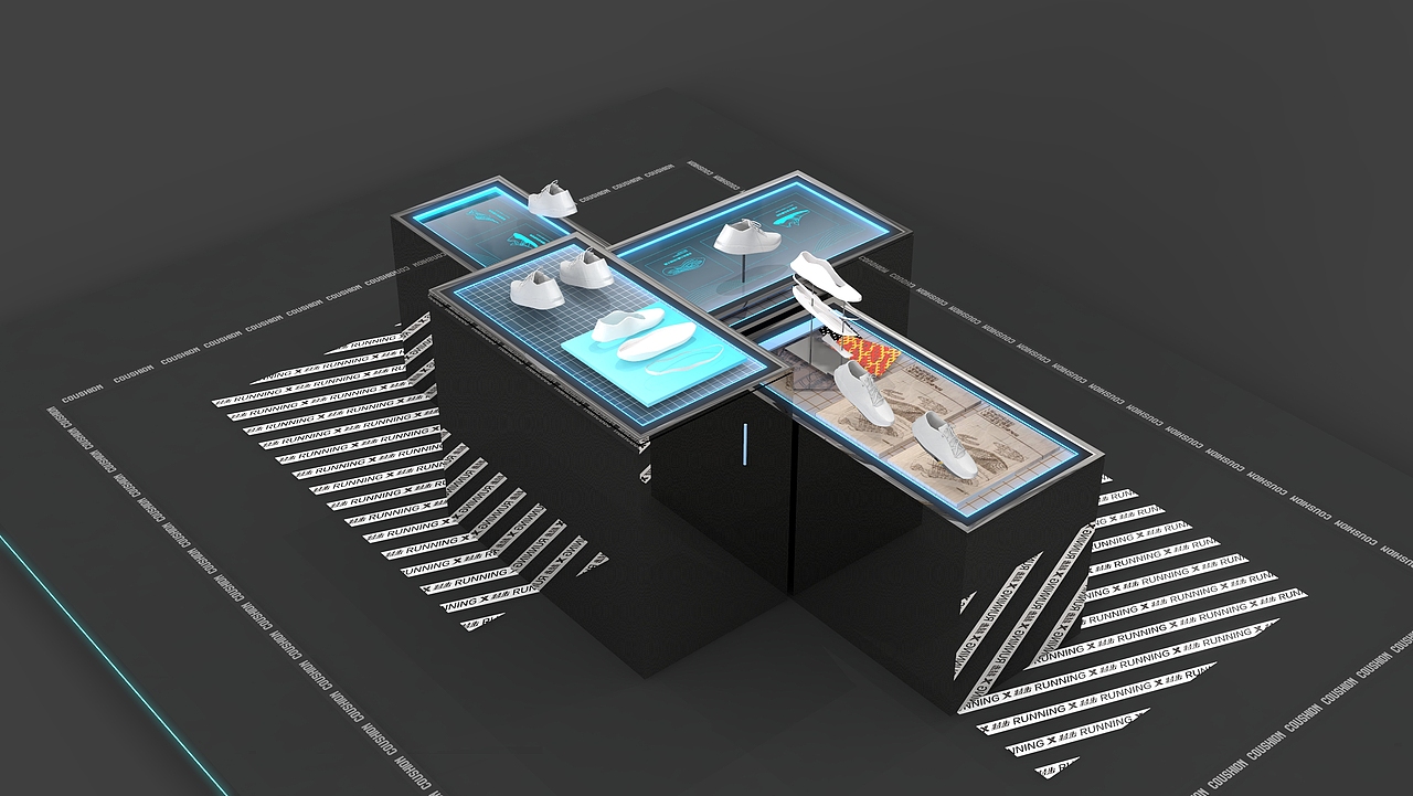 鞋产品陈列（图ZMjUwMDYwNzI4） - 建筑/空间 - 站酷设计师mini2255原创素材 - 站酷ZCOOL