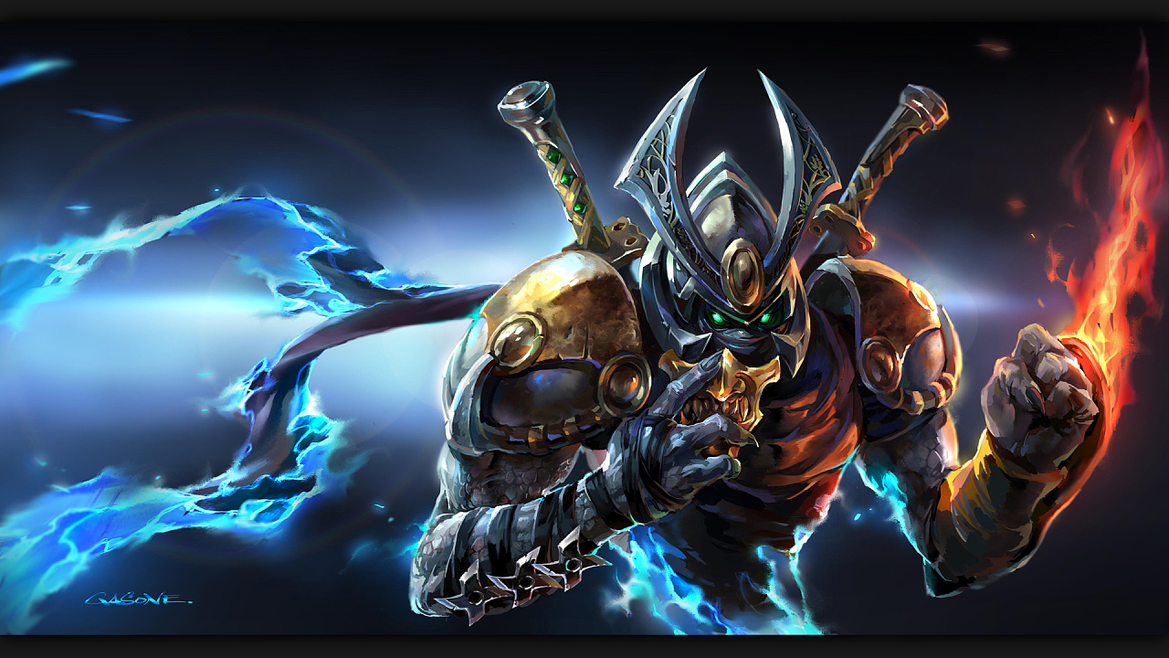 《风暴英雄》同人 东瀛武士泽拉图(附过程)