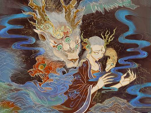 中国神话人物——《九歌·山鬼》