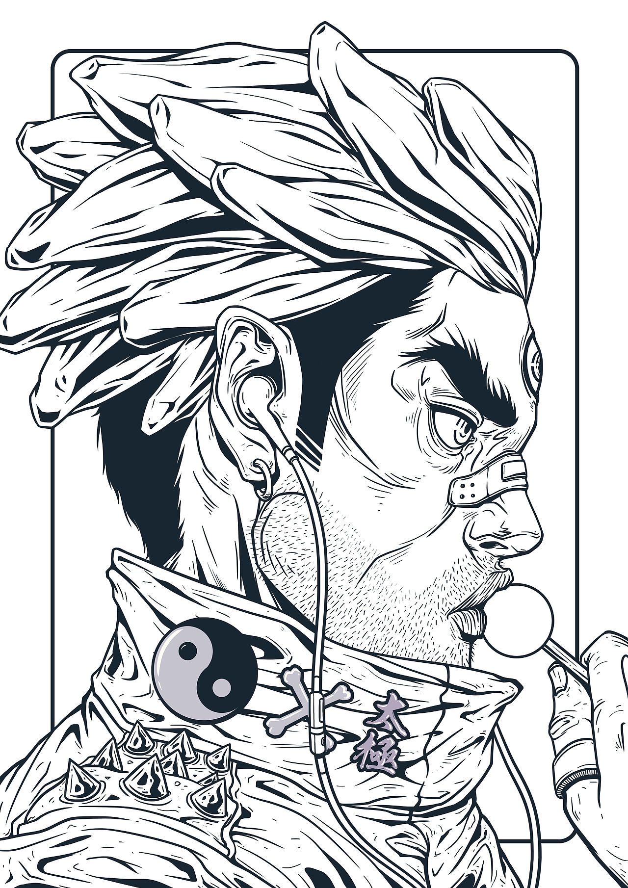 自娱自乐（图ZMTY1NDY0NTI4） - 创作习作 - 站酷设计师丶MoonsuN丶原创素材 - 站酷ZCOOL