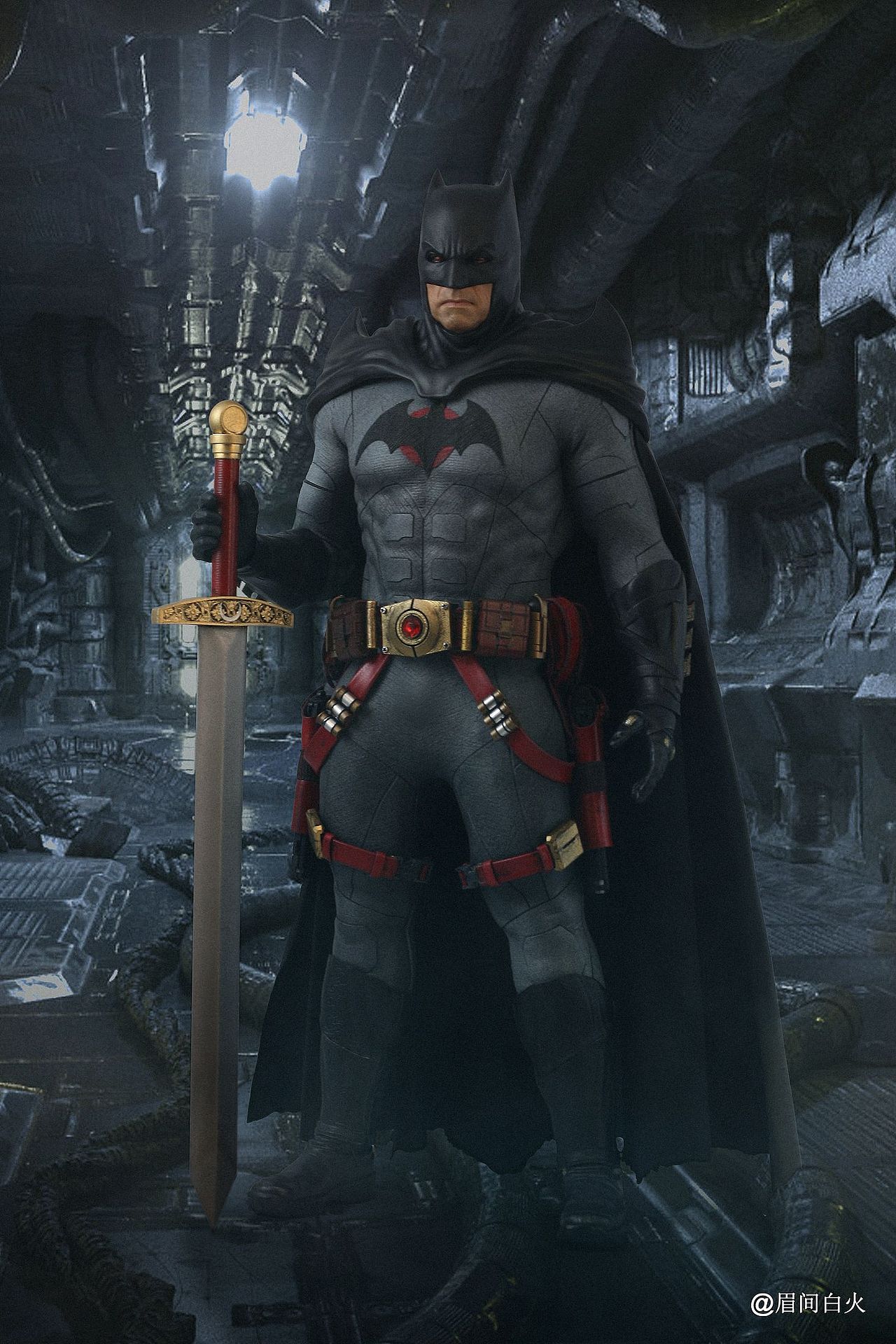 眉间白火的臆造自d之闪点蝙蝠侠托马斯韦恩