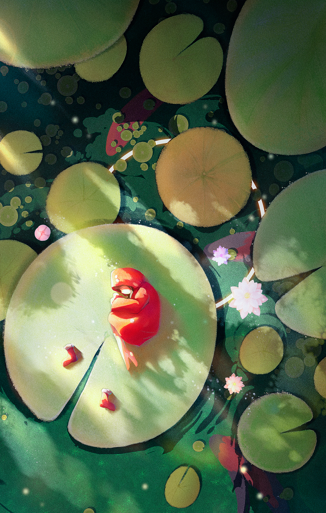 2020青春答卷#插画《遇见》