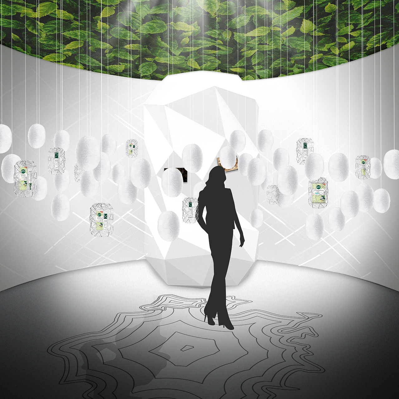 相宜本草/七宝万科 活动海报设计