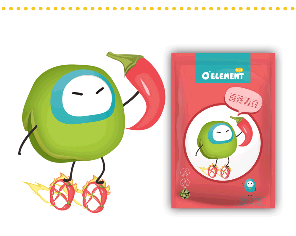 食品包装设计-矢量卡通-零元素品牌（图ZNTE0NzQ2NjA=） - 包装 - 站酷设计师蜡笔小Anne原创素材 - 站酷ZCOOL
