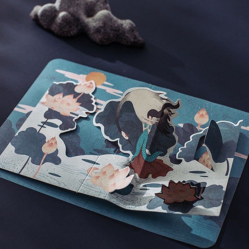 《洛神赋》古风手帐