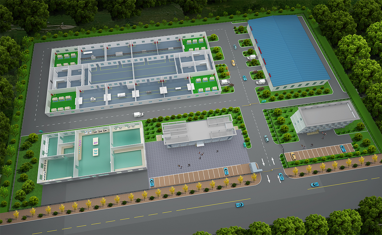 厂区规划图