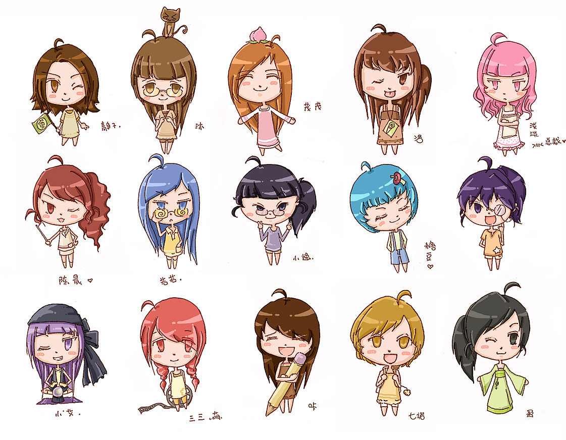 11年前 3954 27 7 柳州  |  插画师 一群女人的q版啊