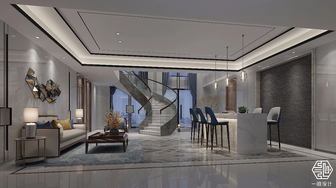 中式别墅设计丨天鹅湖别墅