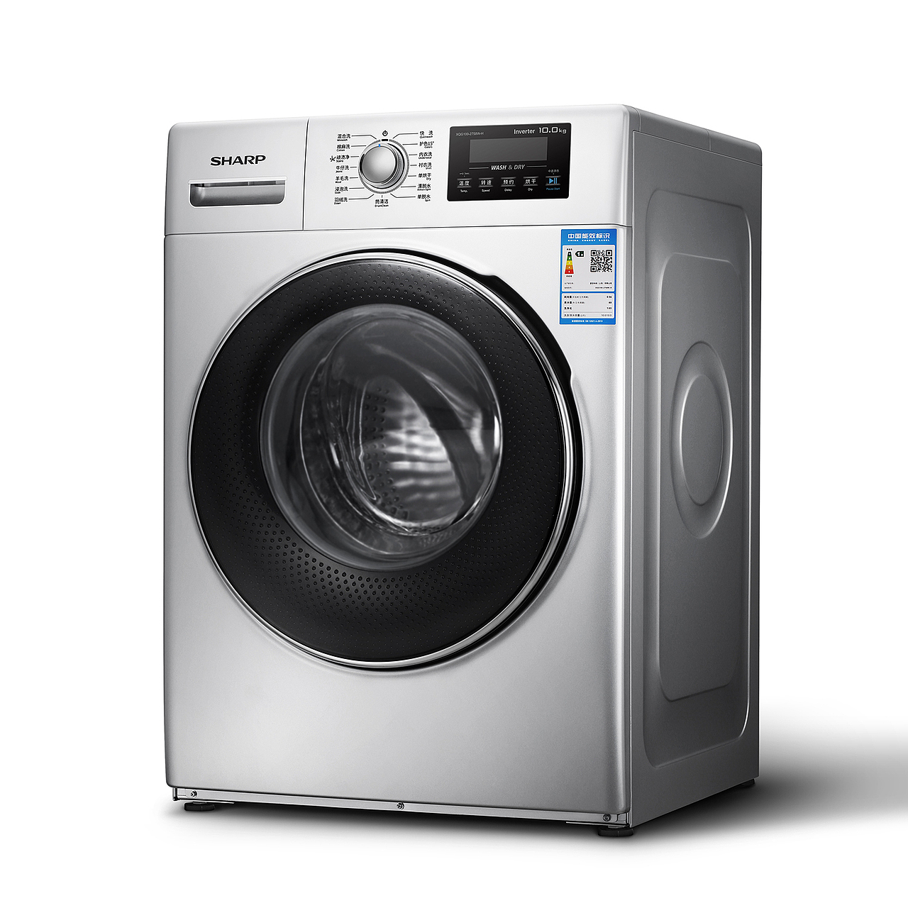 夏普滚筒洗衣机