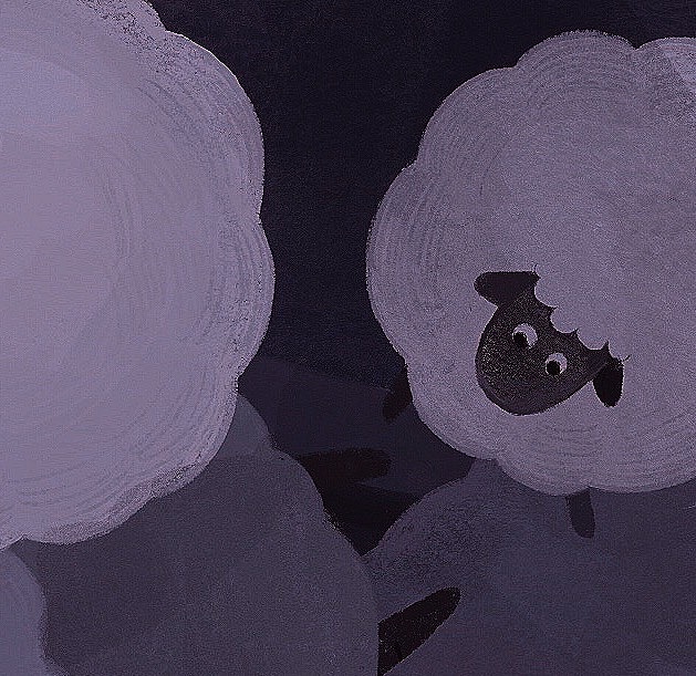数羊（图ZMjQwNzMzNDIw） - 艺术插画 - 站酷设计师粒粒巫原创素材 - 站酷ZCOOL