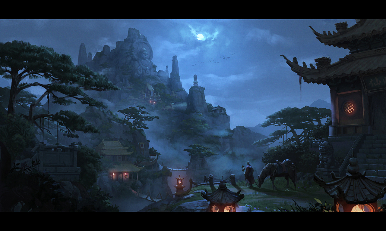 【铁皮人cg艺术】场景班学生氛围作业练习(非商用)