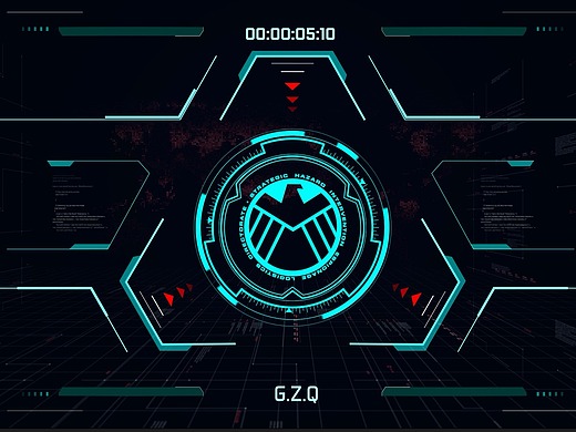 sci-fi ui科技炫酷界面