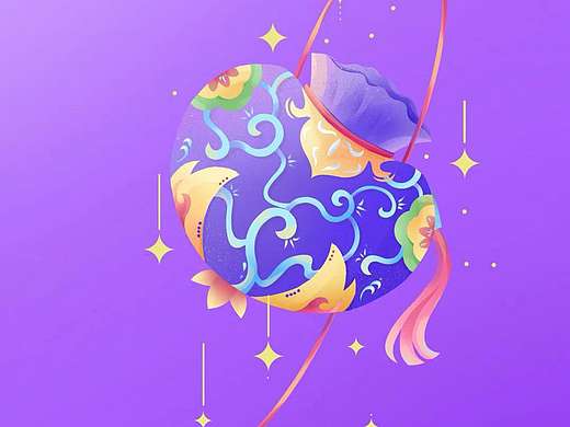 香包插画设计